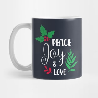 Peace Day and Love - Merry Christmas Gift Mug